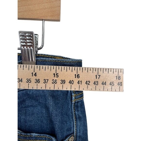 Cabi Slim Boy friend Jeans low rise Y2K distressed sz 8 - Picture 4 of 7